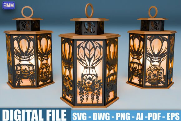 Balloon Lantern SVG Review