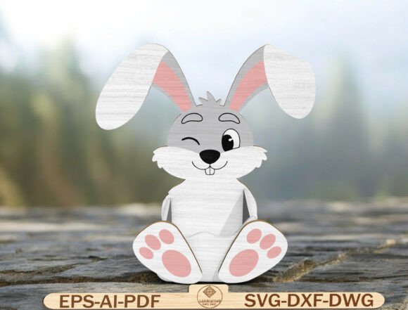 Layered Easter Rabbit Laser Cut File Review for Real Projects