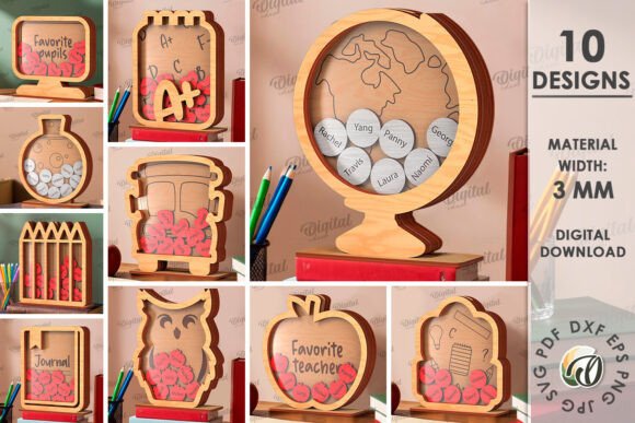 Personalized Teacher Token Jars Bundle Review