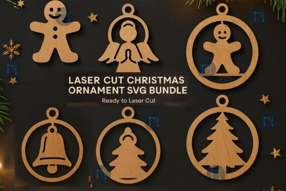 Review: Laser Cut Christmas Ornament SVG Bundle