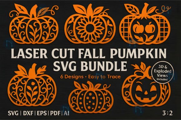 Reviewing Laser Cut Fall Pumpkin SVG Bundle