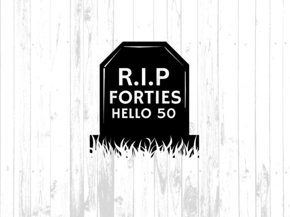 Rip Forties Hello 50 Digital Download Graphics and Illustrations
