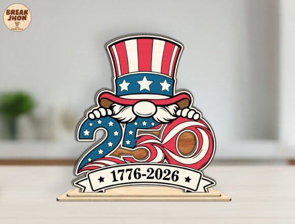 USA 250th Anniversary Gnome SVG Review