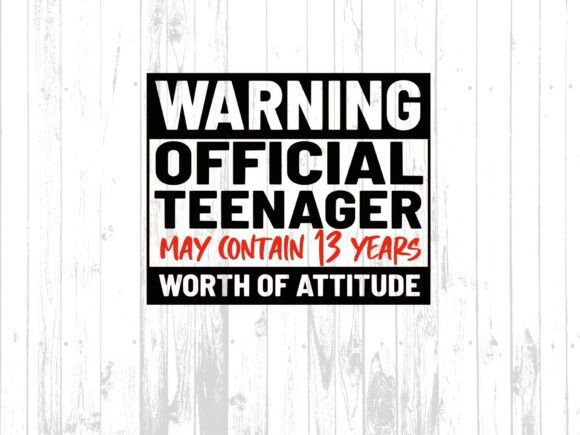 Warning Attitude Digital Download: Graphics and Illustrations Review